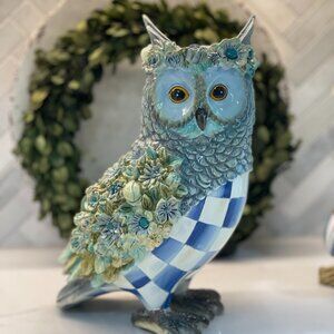 Royal Autumn Owl Figurine -NEW